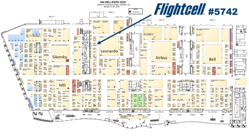 Flightcell booth location