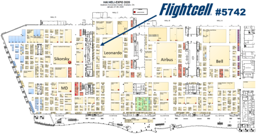 Heli-Expo floorplan