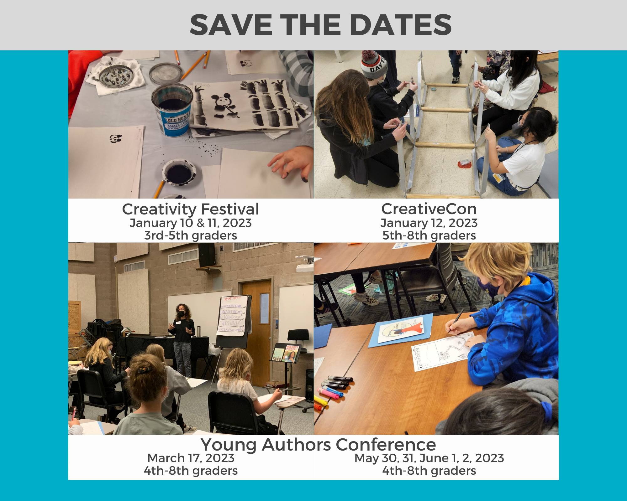 Save the dates for Success Beyond the Classroom's 2023 programs