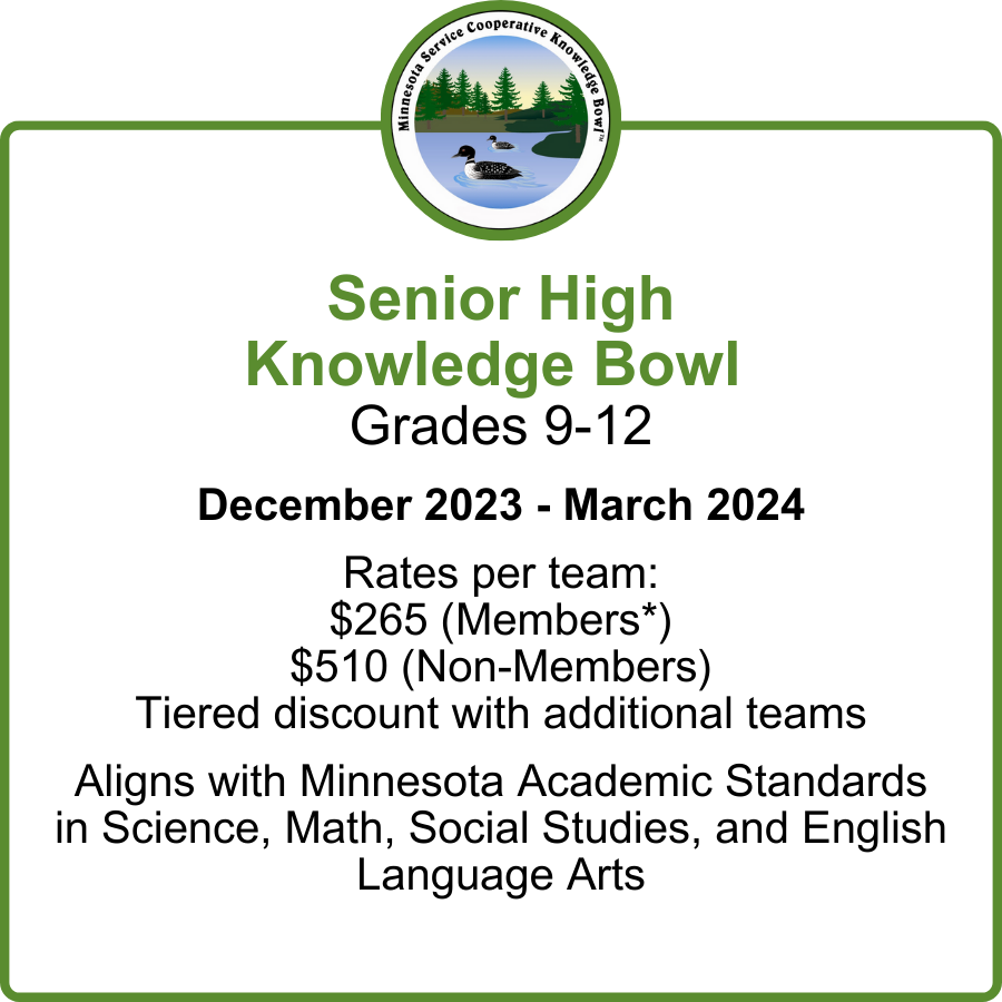 Senior High Knowledge Bowl