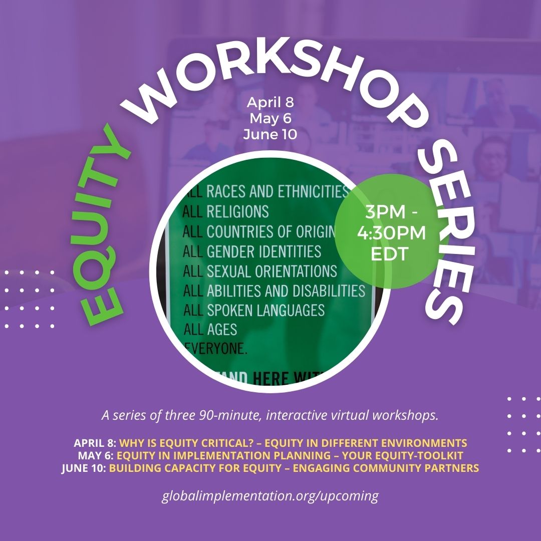 Equity Workshop May 6