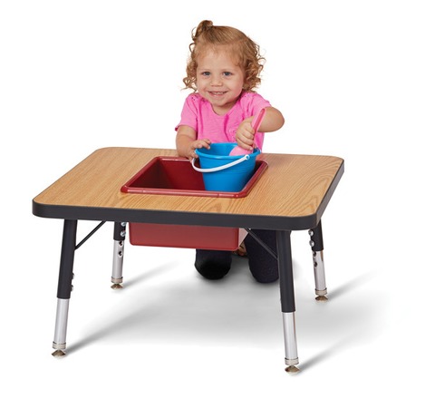 Toddler Adjustable  Sensory Table 