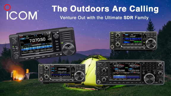 Icom - the Outdoors are calling