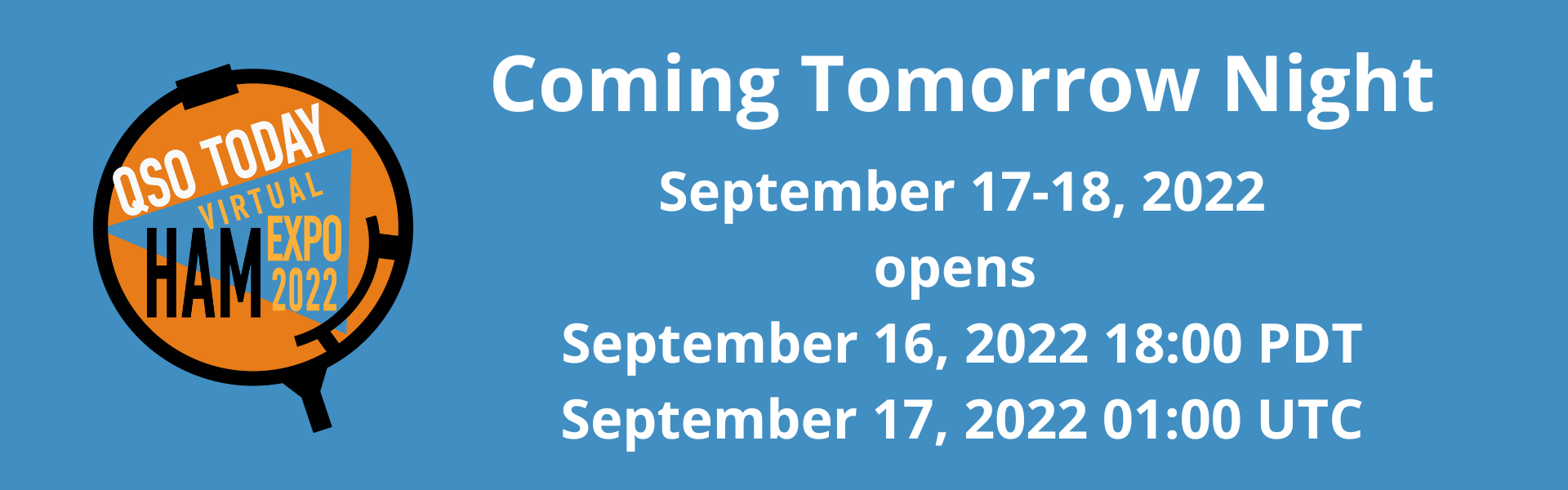 QSO Today Virtual Ham Expo Coming March 12-13, 2022