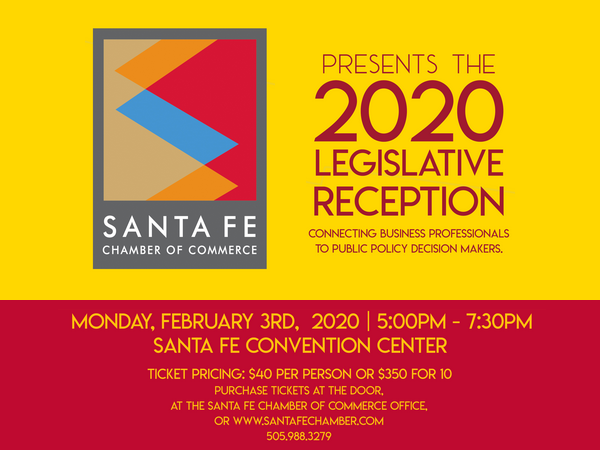 Santa Fe Chamber 2020 Legislative Reception