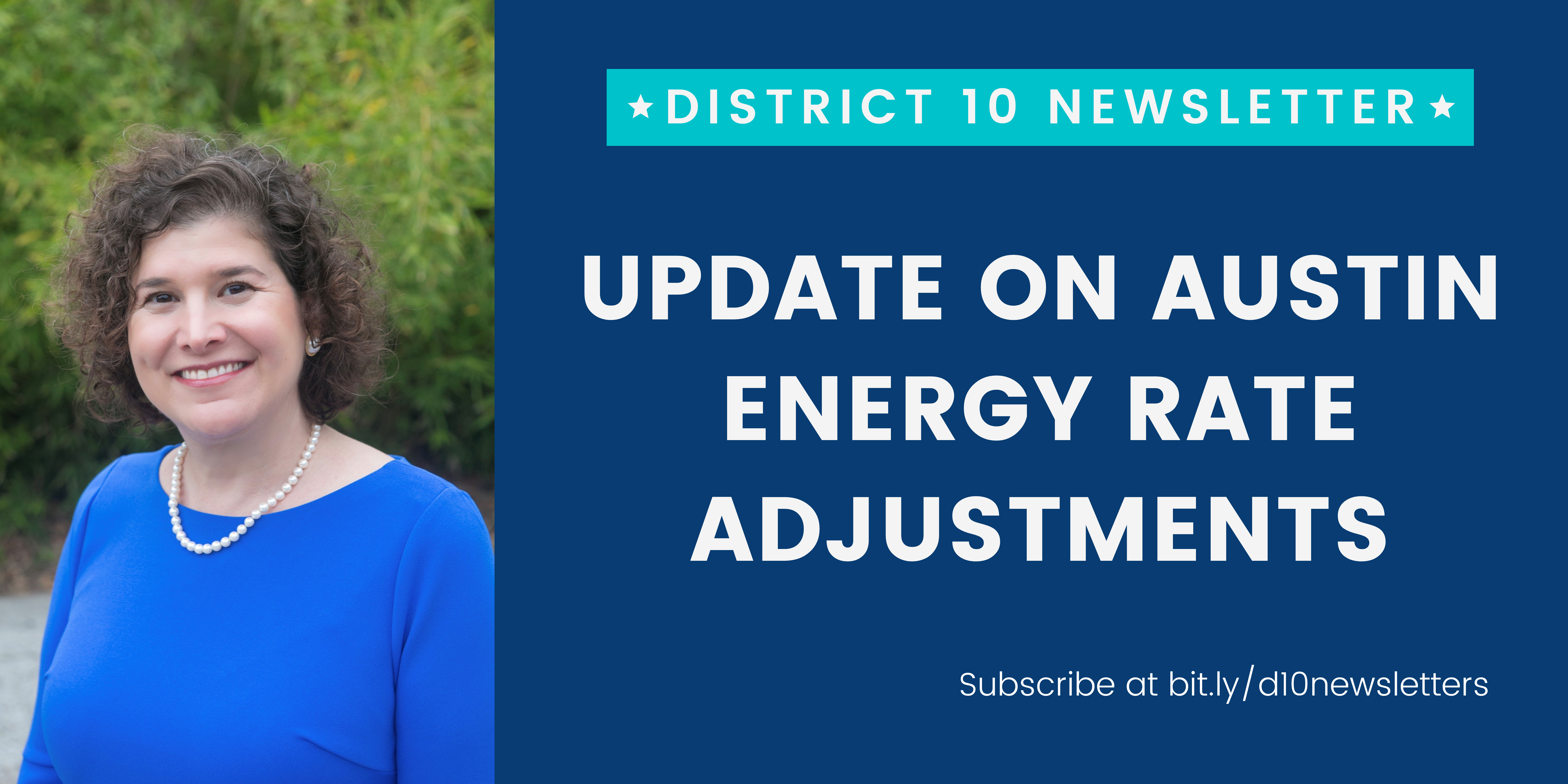 Update on Austin Energy Rate Adjustments