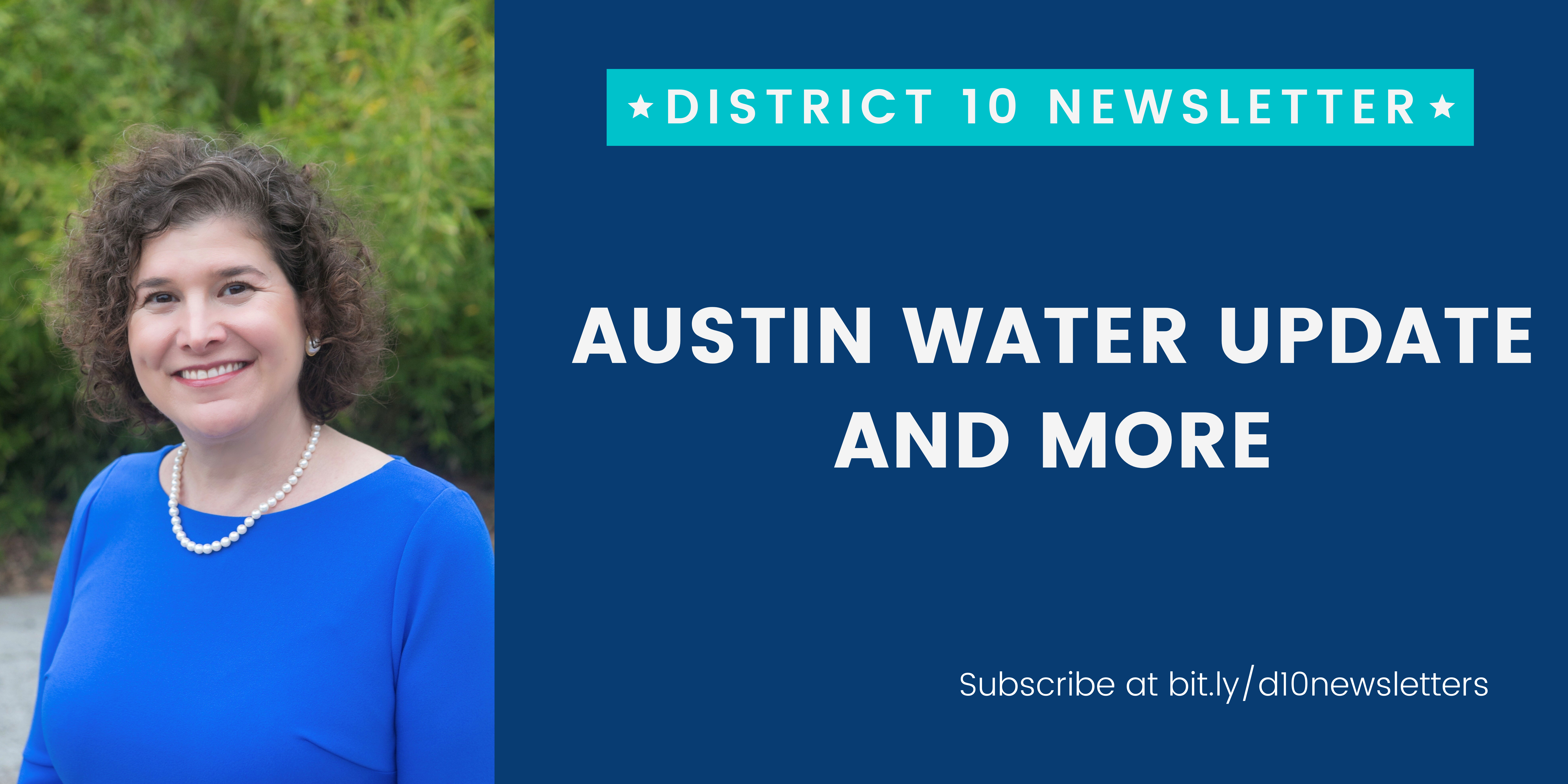 austin water update and more