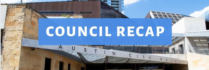 Council Recap