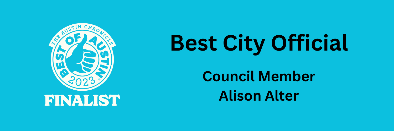 best city official finalist council member alison alter