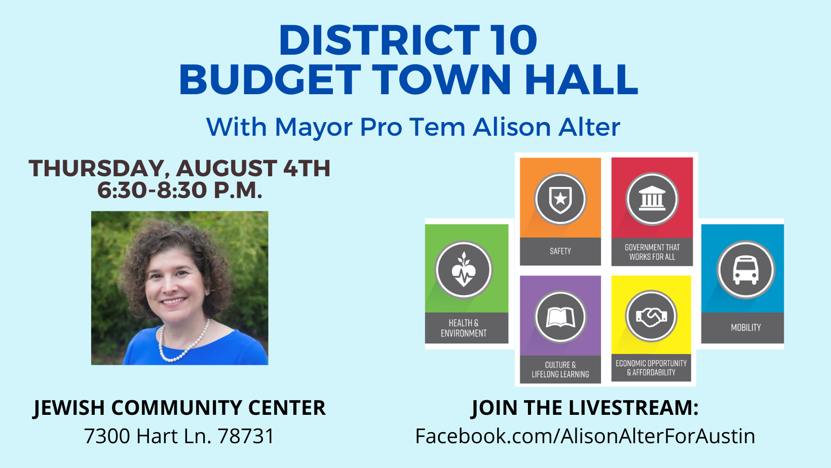 district 10 budget town hall