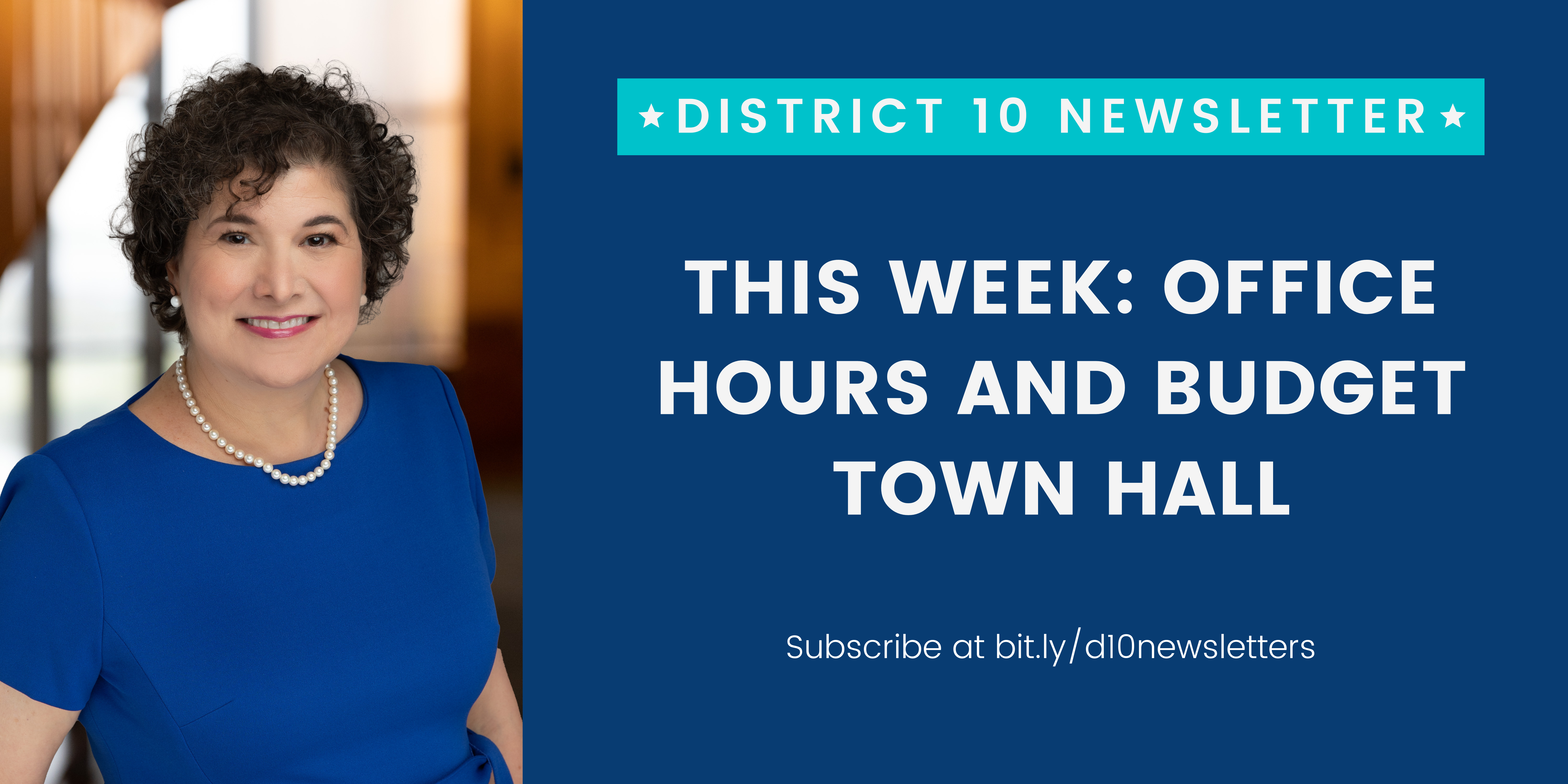 This Week: Office Hours and Budget Town Hall