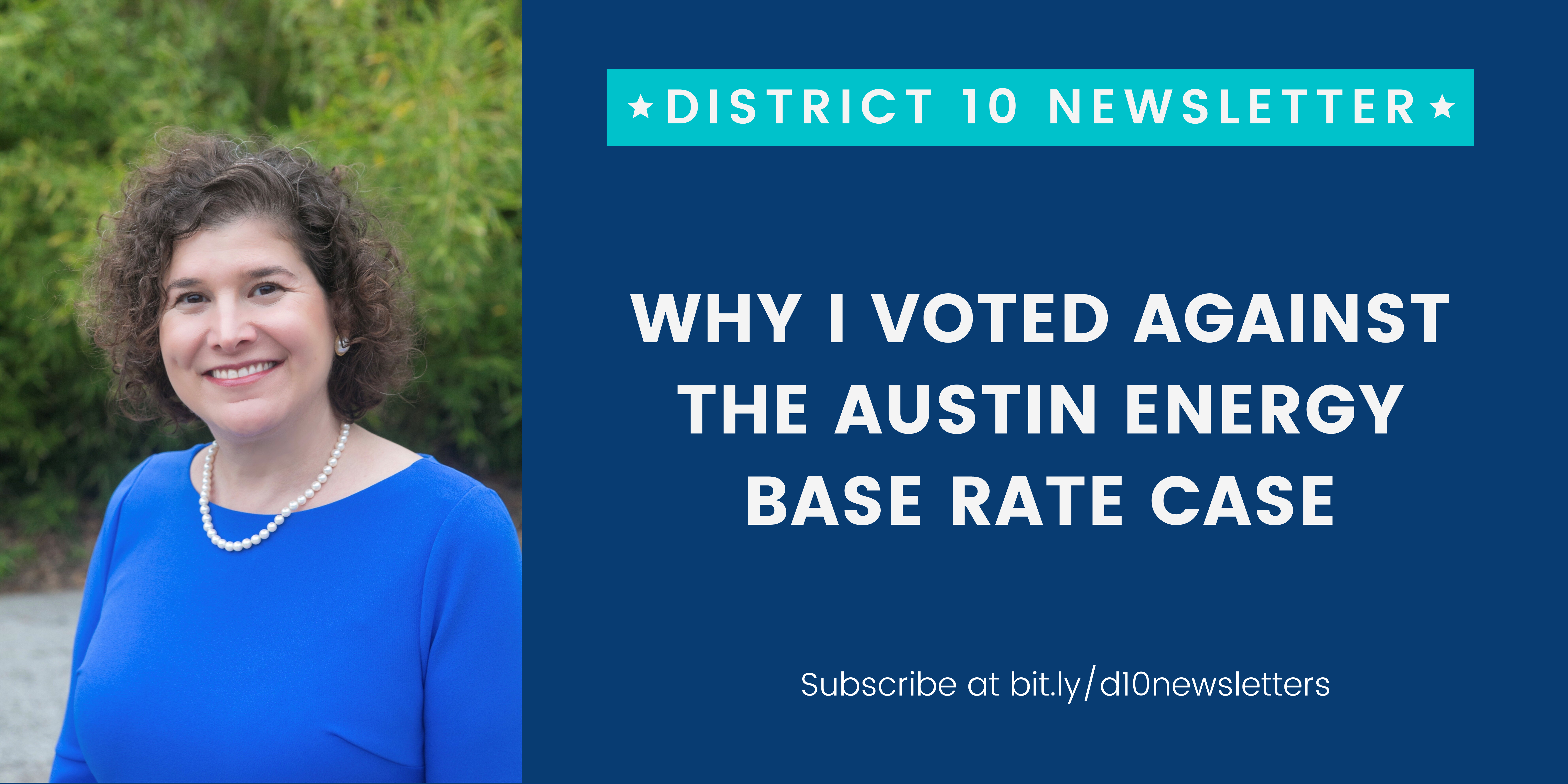 Why I Voted Against the Austin Energy Base Rate Case