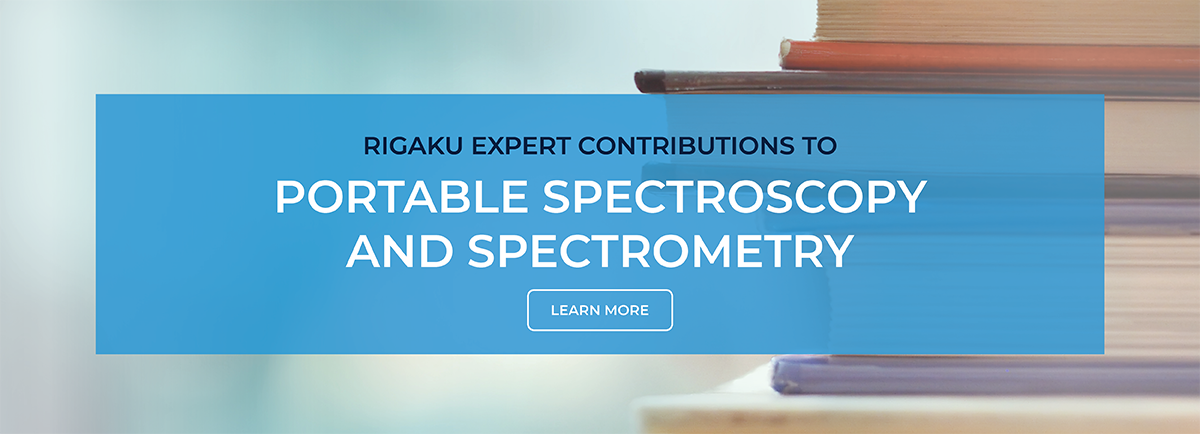 Rigaku Expert Contributions to Portable Spectroscopy and Spectrometry