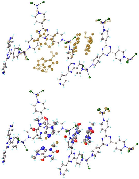 Crystal structure of caffeine