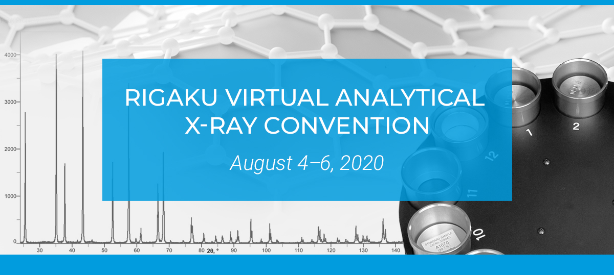 Rigaku Virtual Analytical X-ray Convention | Register Now