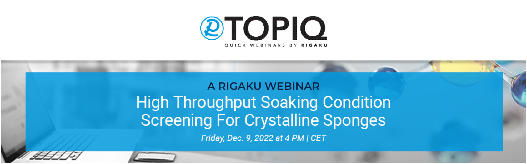 High Throughput Soaking Condition Screening For Crystalline Sponges