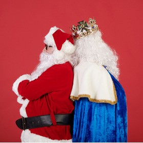 Who brings Europeans their Christmas presents?