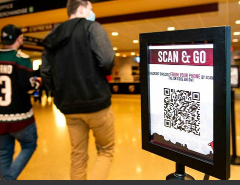 Gila River Arena introduces news scan-and-go concept