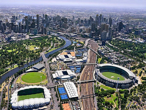 Australia Melbourne and Olympic Parks precinct back in full swing