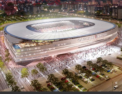 Cagliari Stadium update Jan 2020