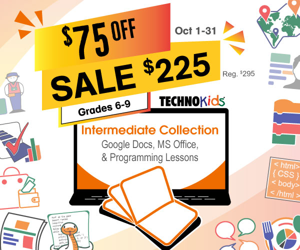 Google Docs, MS Office, Programming Lessons