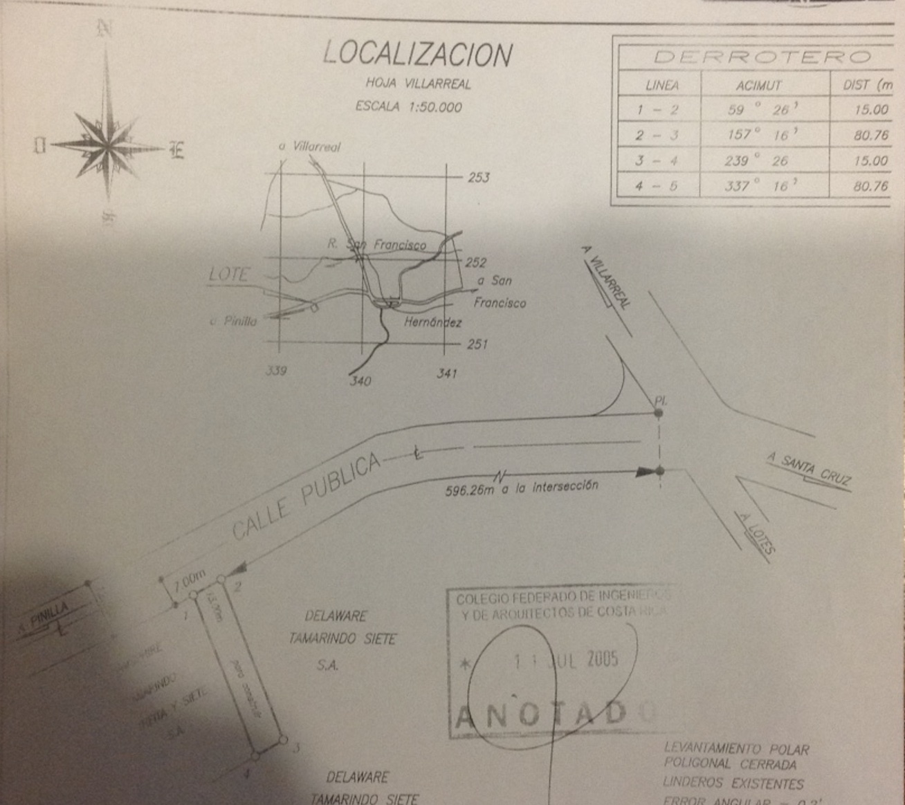 Land in Pinilla area - Hernandez residential or commercial main road