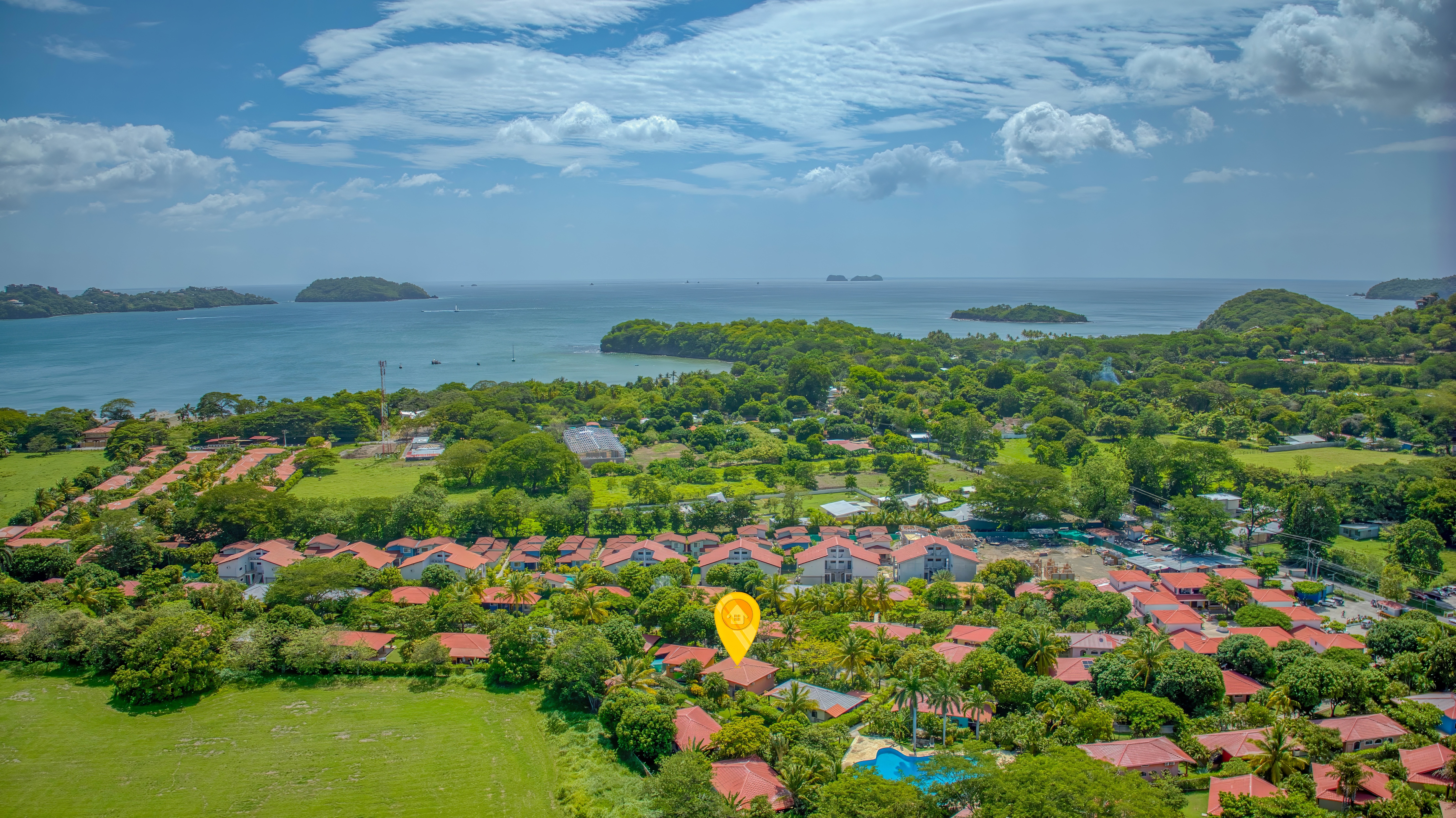 2 Bedroom Home In Gated Community, 800 Meters Away From The Beach