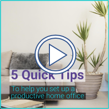 5 Tips to Set up a Home Office